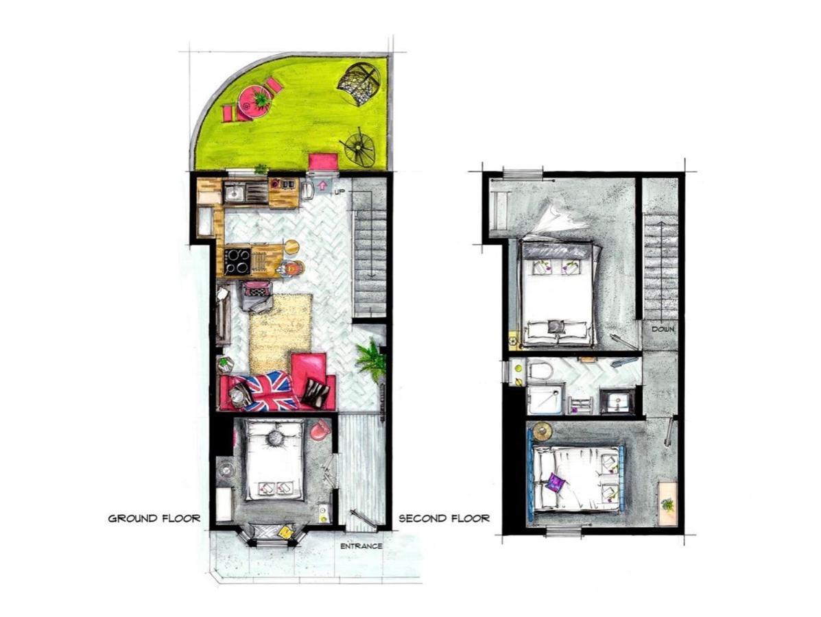 3 Double Bed Brittania Styled Central Home Near Lfc Sleeps 6 With Free Business Super Fast Fibre Broadband Liverpool Buitenkant foto